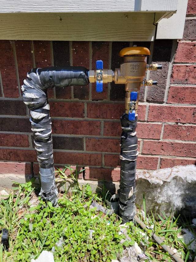 New backflow preventer